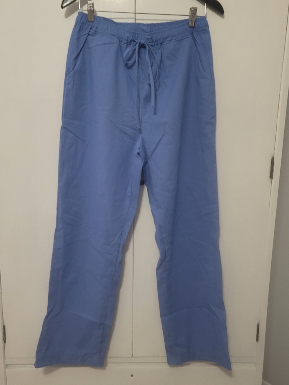 Womans  Light Blue Drawstring Casual Pants